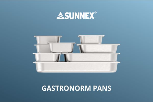 Сковороды Sunnex Gastronorm подходят для гостиниц, ресторанов и домашних хозяйств