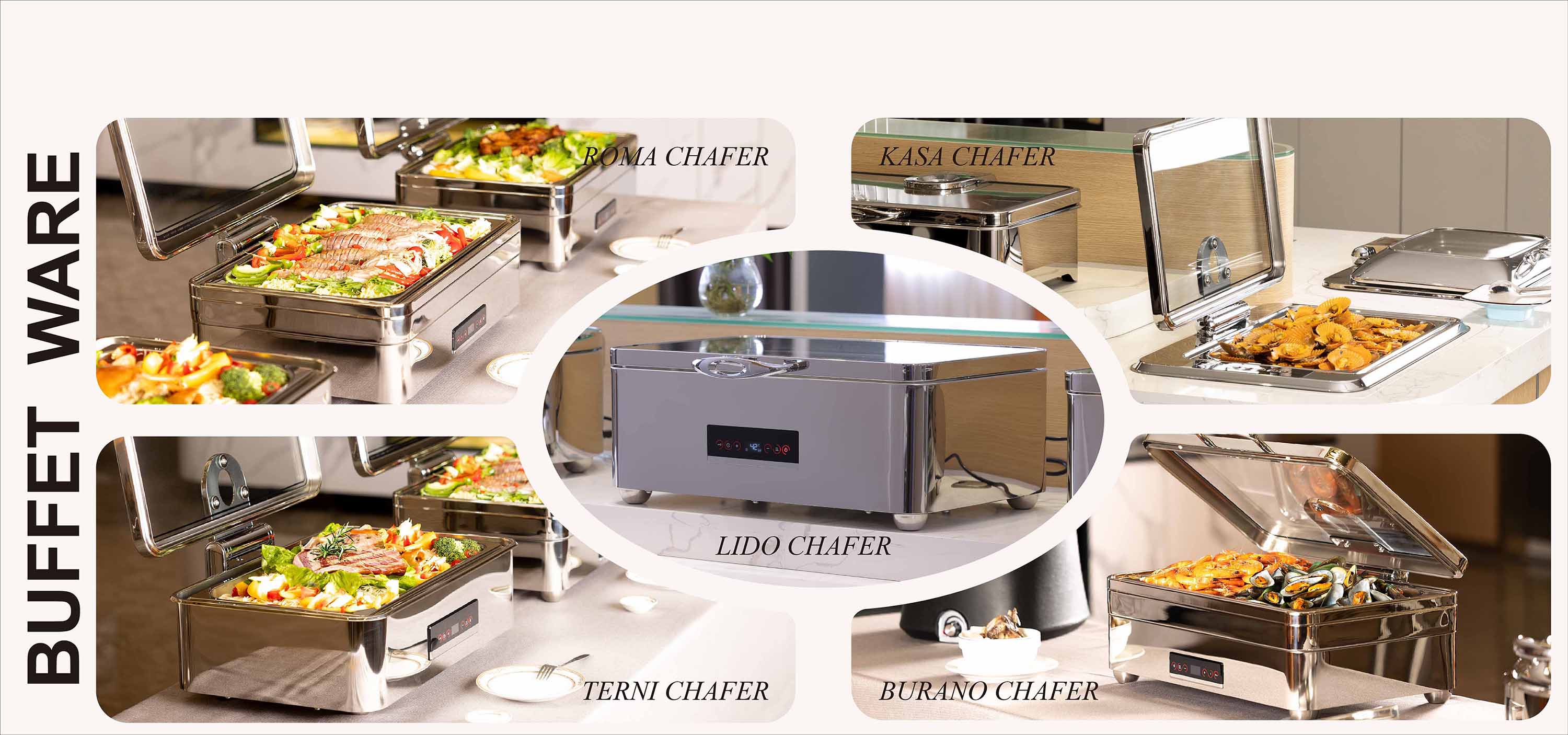 Посуда для шведского стола